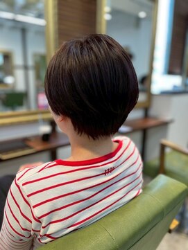 ネウィサリュー 立川(newi saLyu) ショート*ボブ*レイヤーカット*カット*カラー*白髪染め*リタッチ