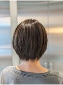 20代30代かわいいショートボブ