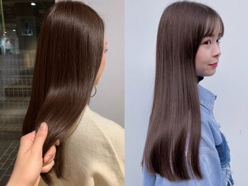 ノラ ヘアーサロン(NORA HAIR SALON)の写真/【TVCMでも話題!!】秋は"縮毛矯正＆髪質改善/TOKIO・酸熱トリートメント"で艶髪に!