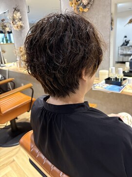ブルームヘアー(bloom hair) ショートのパーマスタイル