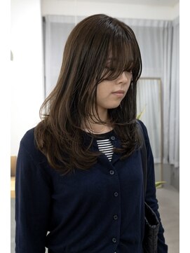 ユートゥイーズ つくば(U too e's) こっくりブラウン/レイヤーカット