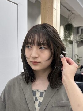 ロマリア ヒルズ 表参道 原宿(Lomalia HILLS) 【10/8NewOpen】LomaliaHILLSオリーブブラウンケアカラー