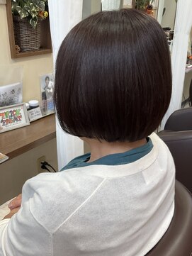 コアフィールフィス(COIFFURE fils) 【見附　今町】ミセス　ツヤ感　ボブ　似合わせ