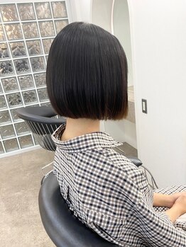 ハムレッツ 名古屋の写真/【名古屋】ショートヘアーに圧倒的なクオリティ差。髪質改善ストレートは従来の縮毛矯正とは全く違う。