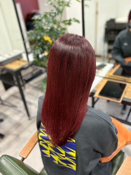 シャルムバイルーチェココ(CHARME by Lu'ce coco) イメチェンピンクブラウン×春カラー