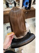 イロ(iro)&nbsp;似合わせカット+白髪ボカシ+髪質改善