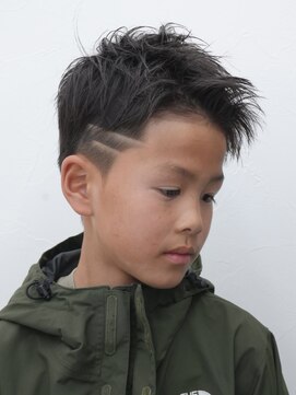 小学生中学生ナチュラルショートキッズカット 
