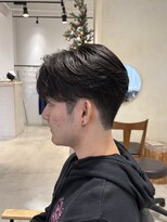 ビューバイネオリーブ 用賀店(Beau'r by neolive) フェザーパーマ刈り上げセンターパート波巻きツイストスパイラル