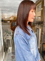 エレッタプロデュースドバイアリュール(Eletta Produced by ALLURE) ハイライト入髪質改善ロングヘア