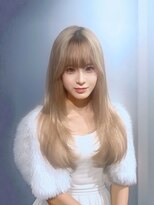 アルーシェ 新宿店(Alushe)&nbsp;ミルクティーベージュ×ハイレイヤー