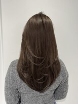 ムード(MOOD,)&nbsp;イメチェン/ピンクベージュ/アンブレラカラー/前髪/銀座駅