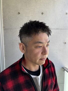 ウエストサイドカットクラブ(West Side Cut Club) 無造作フェードショート