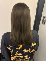エイム ヘア リンク 長津田店(eim hair rink)&nbsp;髪質改善トリートメント/オリーブベージュ【長津田/髪質改善】
