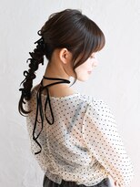 アース 焼津店(HAIR&MAKE EARTH) 顔周りカット×艶カラー