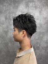 スピン 本八幡(SPIN)&nbsp;MEN’S HAIR/サーフカール/刈り上げセンターパート/本八幡