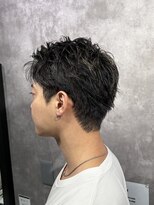スピン 本八幡(SPIN)&nbsp;MEN’S HAIR/サーフカール/刈り上げセンターパート/本八幡