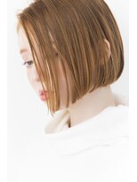 ルータス(loutus) 【loutus】オシャレさ引き立つ シースルーボブ|武蔵小杉