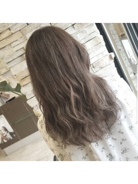 クレア(CREA) 赤みなしのグレージュブリーチなしのダブルカラー