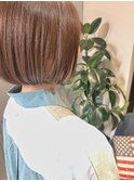 【EIGHT金沢】お客様スタイル_デザインカラー_ボブ
