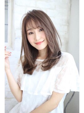 フォルテ 城北店 【Oggi世代向け】可愛すぎない大人感セミロングスタイル