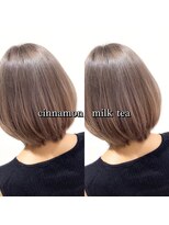 ヘアーメイク トレコローリ(hair make trecolori) 【trecolori 津田沼】シナモンミルクティー