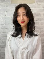 ラルマミット(lalma mit)&nbsp;【大人かわいい】韓国風レイヤー【カーキグレージュ】