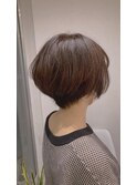 20代30代40代大人ノーブルナチュラルまるみショートボブ
