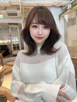 ヴィンス(vince) 韓国風/ヨシンモリ/フェイスレイヤー/2wayバング/オルチャン