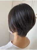 骨格調整丸みショート♪