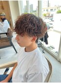 メンズ京都波巻きツイストスパイラルパーマ