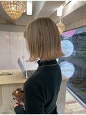 ボブとハイトーン