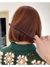 【急なメニュー変更しても大丈夫ですか？】[渋谷/レイヤーカット/ショートボブ/ケアブリーチ/ダブルカラー]