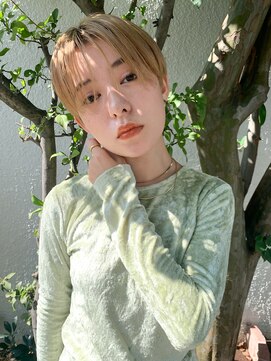 デザート(Des.Art) 【福岡警固赤坂】20代30代大人女子ハイトーンナチュラルショート