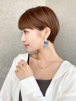 ロンド レグリーズ 立川(Lond leglise)&nbsp;ショート×顔周り×前髪×シルキーベージュ×グレージュカラー