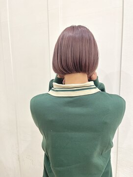 コワファースト させぼ五番街店(COIFF1RST) カシスピンクブラウン