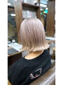 #ショコラアッシュ#ヘルシースタイル#ふんわりカール