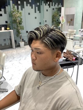 ハーツヘアーズ 五日市店(HEARTS hair's) かきあげサイドバック　フルハイライト