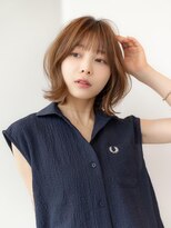 ケアリー 成増(Carelly)&nbsp;☆大人かわいい前髪セシルカットココアブラウンネオウルフ