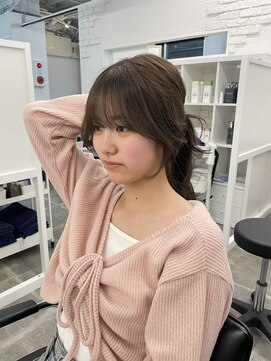 リアン バイ キートス(Lien by kiitos) 韓国風レイヤー/髪質改善/フェイスレイヤー/顔まわりカット