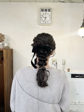 スロウ(sloe) お呼ばれヘアセット