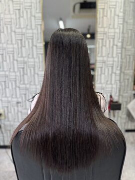 アローズ 久留米店(arose) 大人可愛い透明感立体感グレージュ×エアストレート