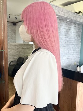 ヘアークルーズピース (hair cruise Piece) ペールトーン/ハイトーン/ホワイトピンク