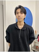 こぼれバング メンズショート