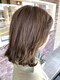 アズグロウヘアー(AS GROW HAIR)の写真/《大好評☆オーガニックグレイカラー取扱い》頭皮にも優しく★ハイライト/白髪ぼかしで明るい白髪染めも♪
