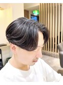 【Hale】ブルーブラックNo2915韓国マッシュスペインカール