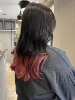 コージーベルベット(Cosy Velvet)&nbsp;ピンク × 裾カラー♪