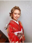 着物アップヘア