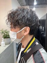 フラッグヘアー 博多駅前店(Flag HAIR) メンズ ツイストスパイラル ニュアンスパーマ ヘッドスパ