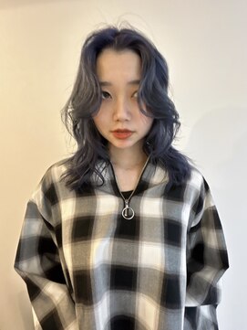 ベンジー 天神店(benji) くすみブルー