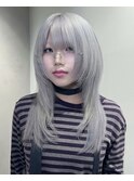 ウルフカット/レイヤーカット/ハッシュカット/ハイトーン
